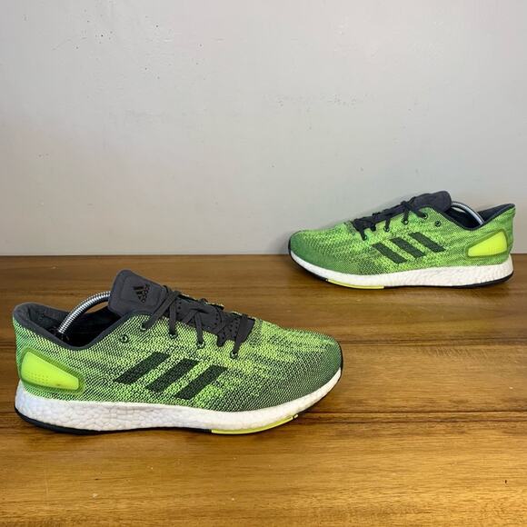 Adidas PureBoost DPR Solar Yellow Mens Running Shoe Size 10.5 - Picture 1 of 9